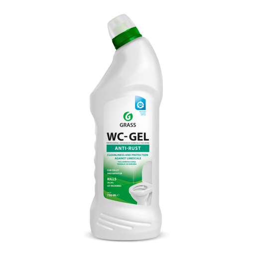 Valymo priemonė vonios kambariui "WC- Gel" 750 ml