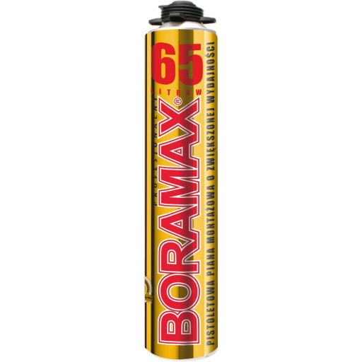 GREITAI DŽIUSTAMOS MONTAŽINĖS PUTOS "65" 840 ml BORAMAX