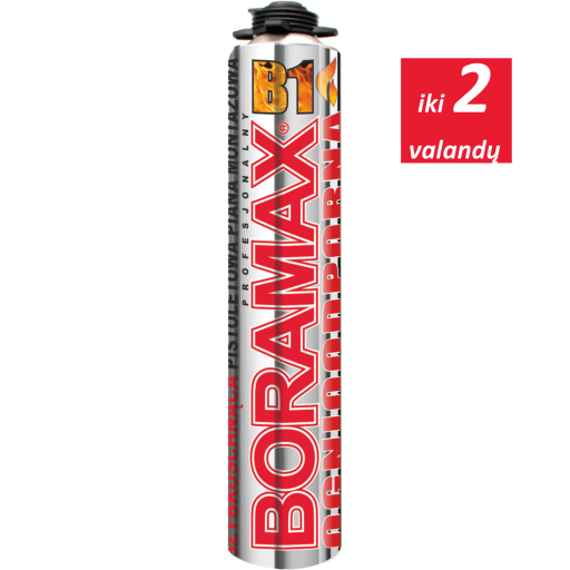 B1 UGNIAI ATSPARIOS PISTOLETINĖS PUTOS  750 ml BAROMAX