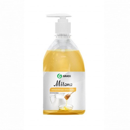 Skystas rankų muilas "Milana" (Pienas su medumi) 500 ml