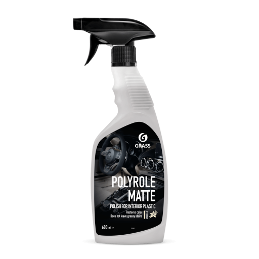 Plastiko valiklis polirolis "Polyrole Matte" (su vanilės aromatu) 600 ml
