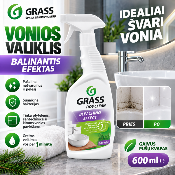 Pelėsių valiklis Dos Clean 600 ml GRASS