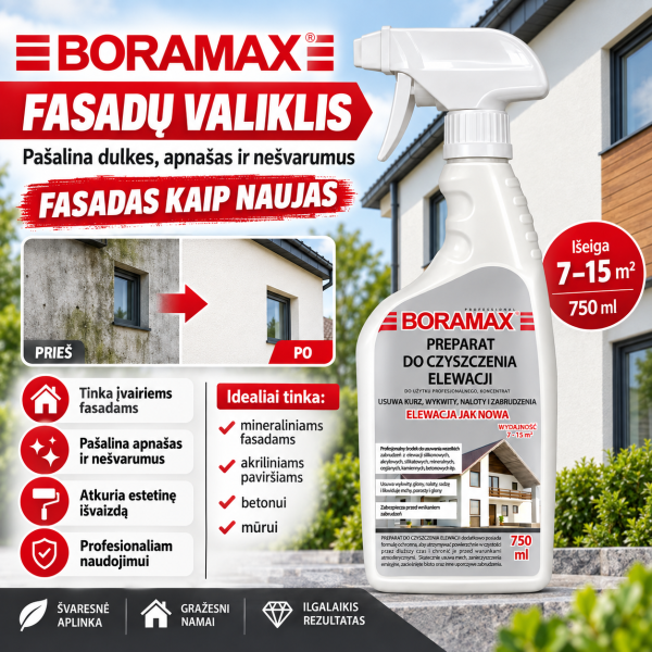Fasado valiklis 750 ml
