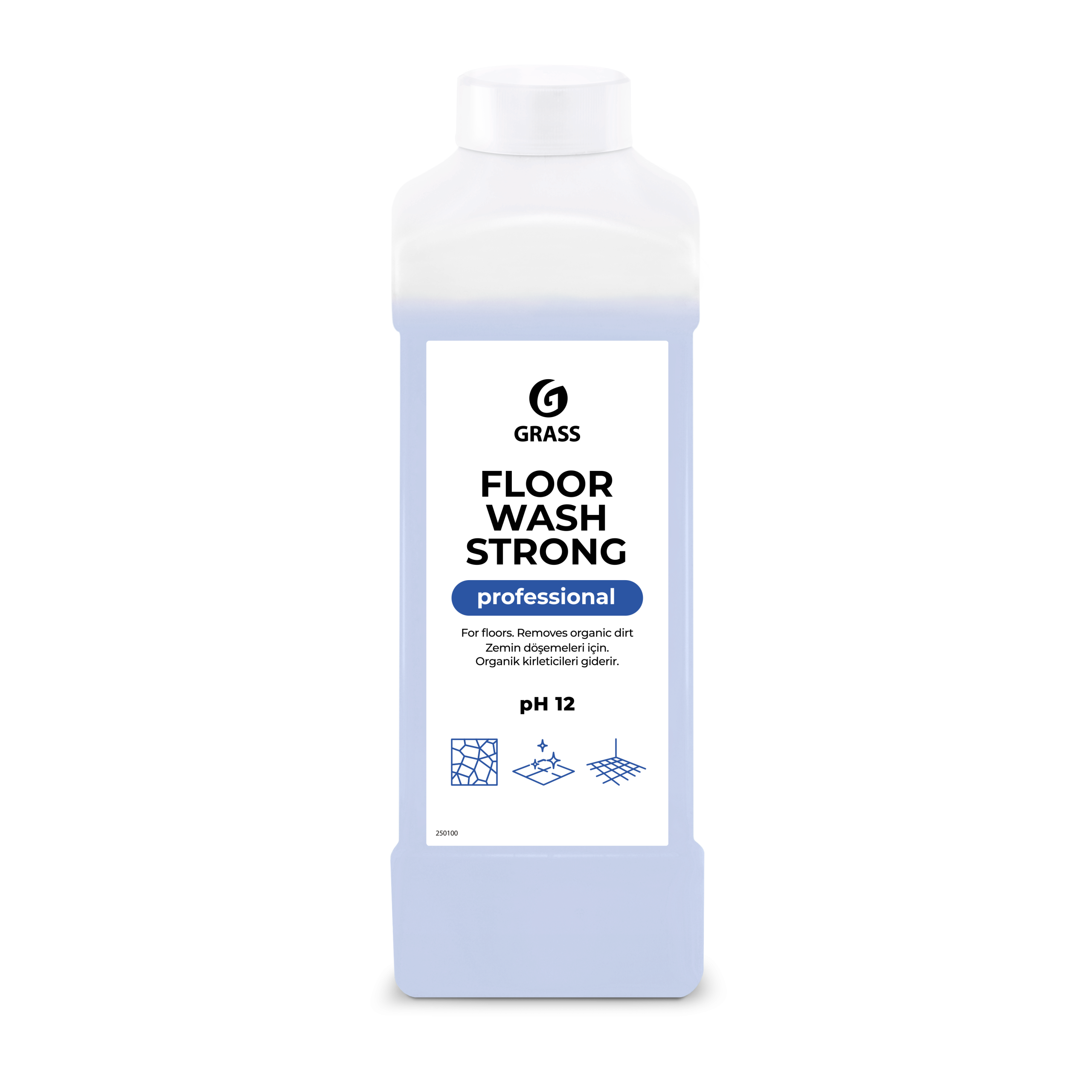 Šarminis grindų valiklis Floor wash strong 1L GRASS - Image 2
