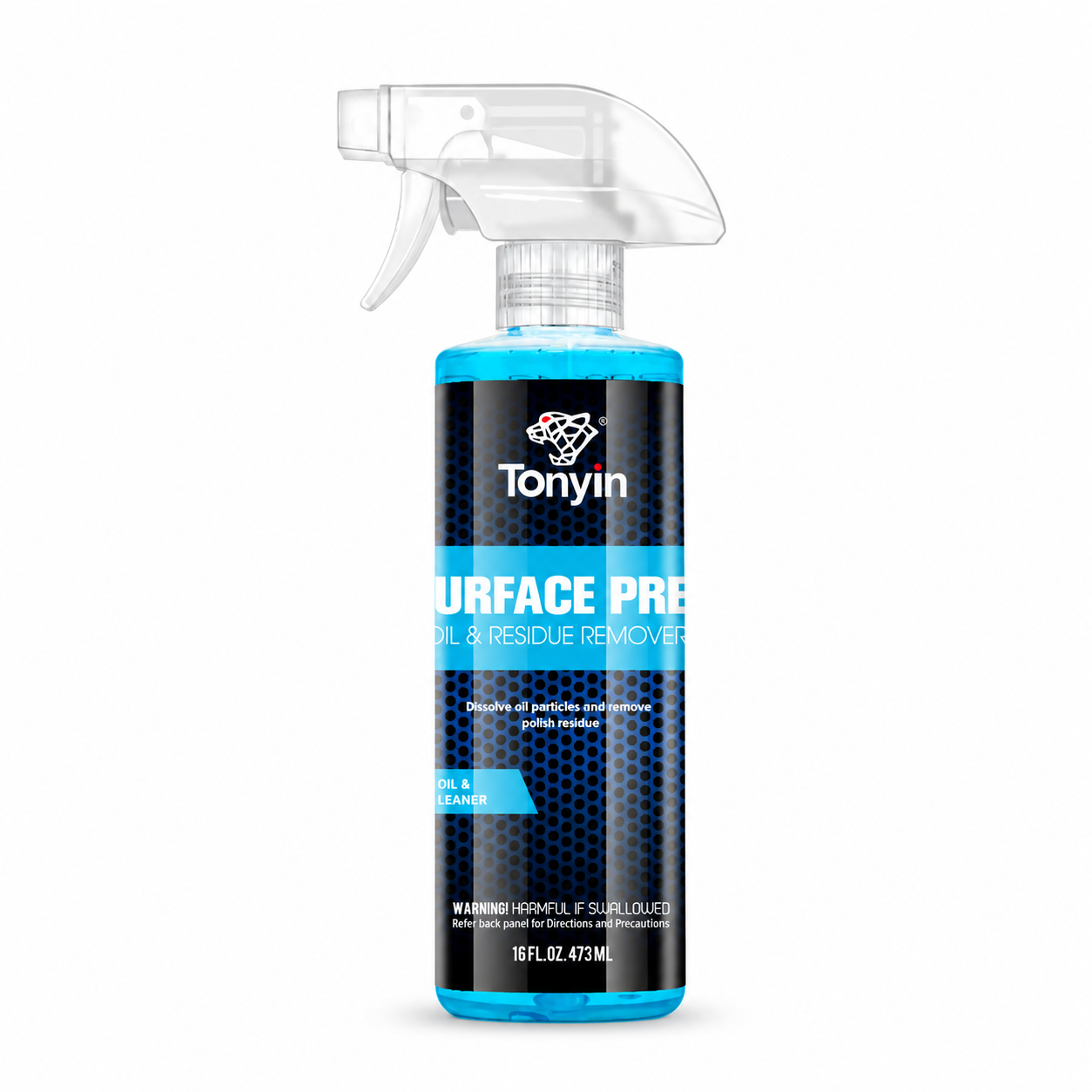 Paviršiaus valiklis ir nuriebalintojas Surface Prep OIL & RESIDUE Remover 473 ml TONYIN - Image 2