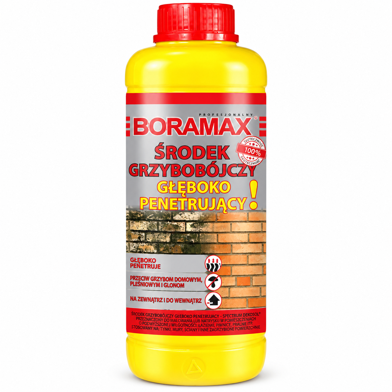 Pelėsių ir grybelio naikinimo priemonė, giliai įsiskverbianti 1L BORAMAX
