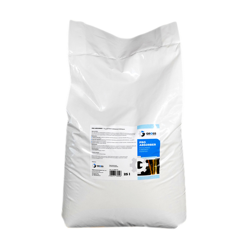 Profesionalus sorbentas (absorbentas) alyvai ir cheminėms medžiagoms PRO ABSORBER 25 kg GROSS - Image 2